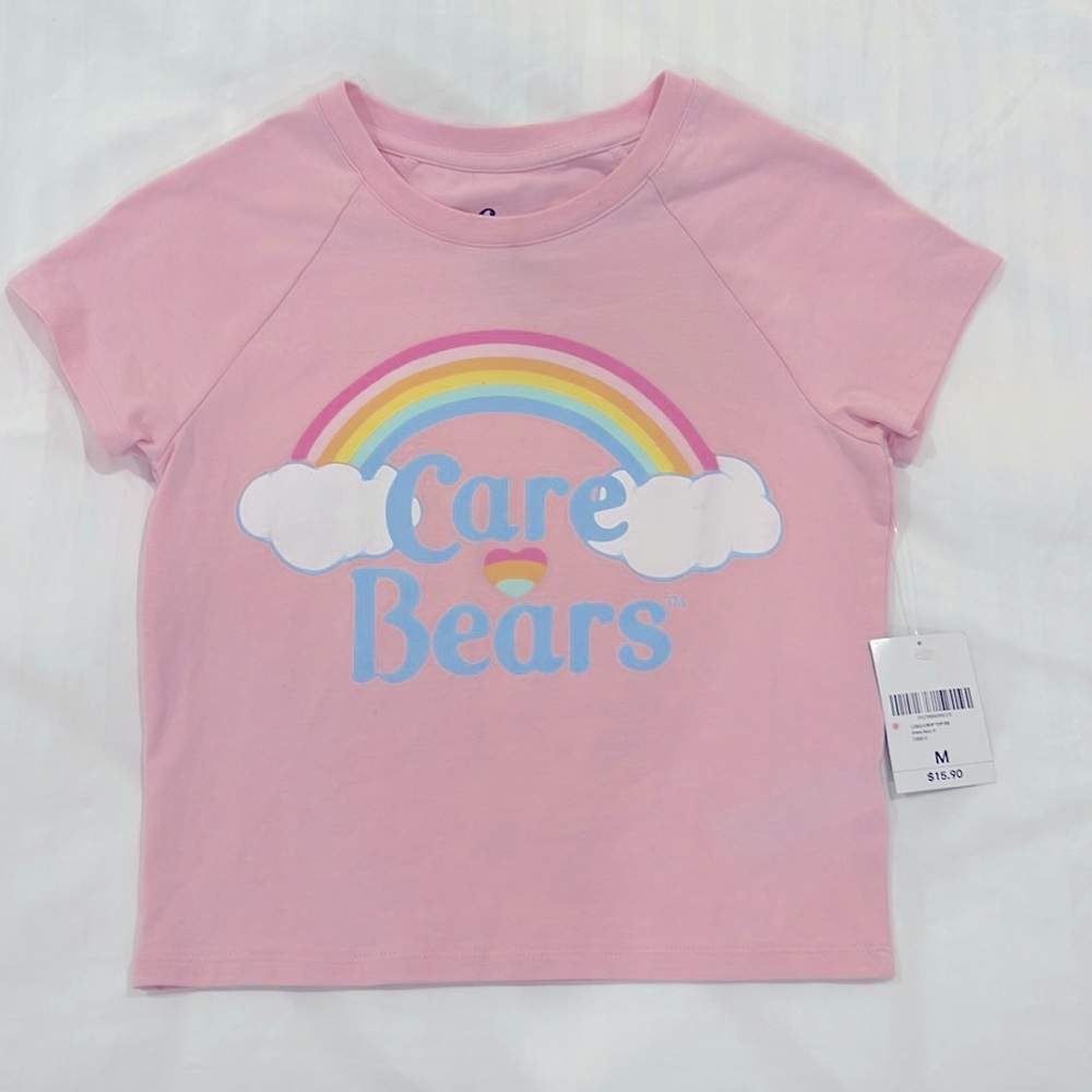 Care Bears Cropped Tee - NWT